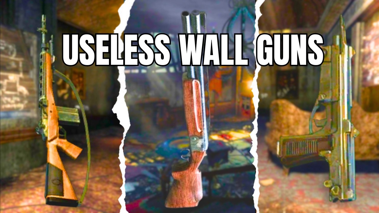 BO1 Zombies – Kino der Toten – Useless Wall Guns Only