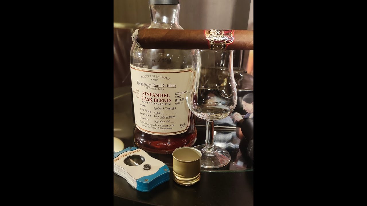 Выпуск # 127 - Ром Zinfandel Cask Blend с сигарой Viva La Vida