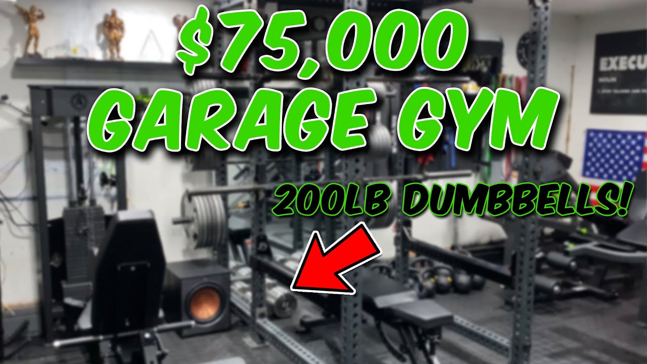 DREAM Garage Gym? | $75000 Ultimate Home Gym Tour | MUST SEE! | Arsenal Strength, Prime, Rogue