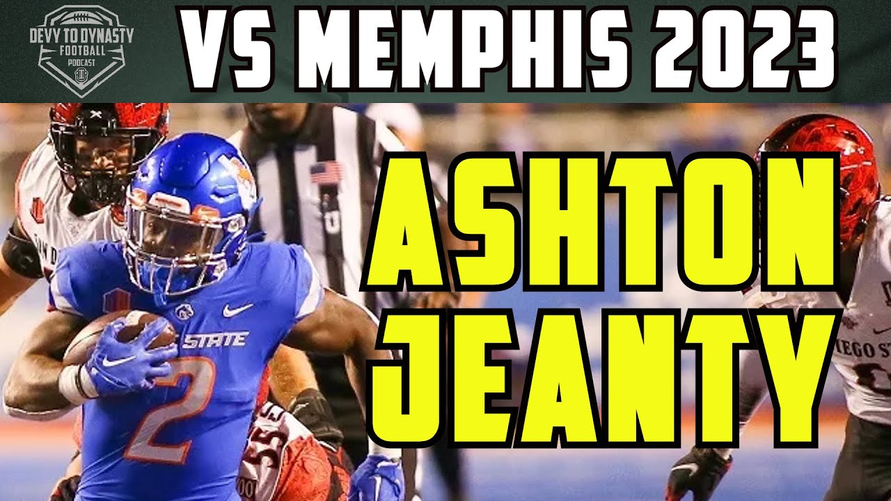 Ashton Jeanty Highlights vs Memphis | 2024 NFL Draft Prospect