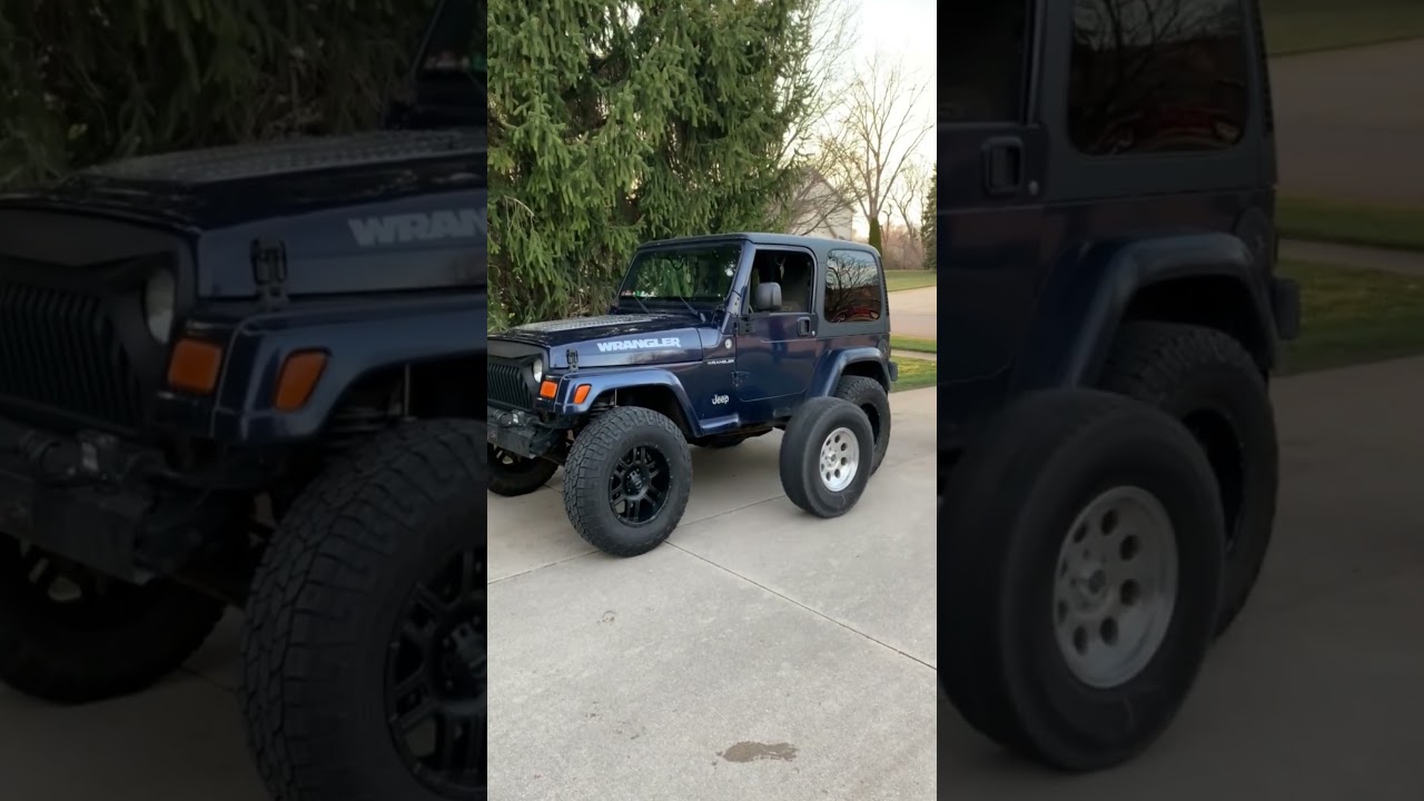 Goodbye Stock Jeep Wheels!