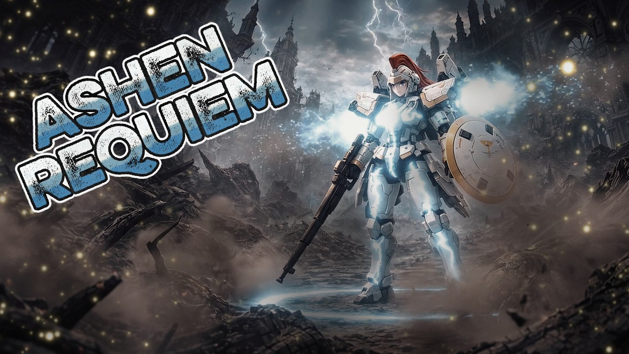 DB l Nightcore -Ashen Requiem l Dark Female Vocals l Lyrics