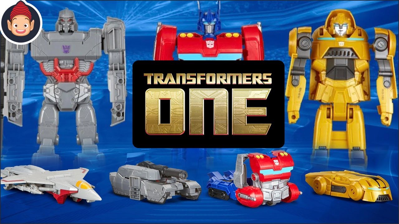 Transformers One Mega Changers 11 Inch Toy Figures