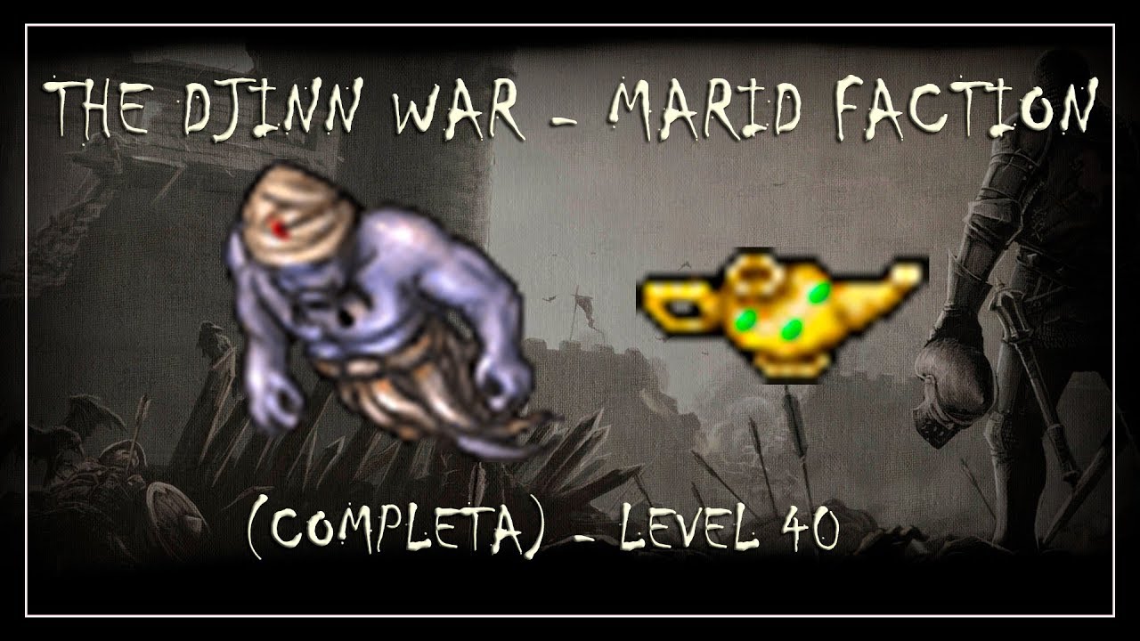 [TIBIA] - THE DJINN WAR - MARID FACTION (COMPLETA) | NEGOCIAR COM NAH'BOB E HAROUN