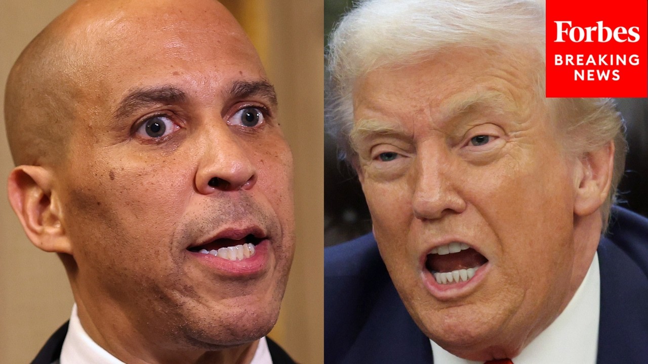 Cory Booker Absolutely Tears Into Trump After DOJ Fails To Indict Dems For Video On Illegal Orders
