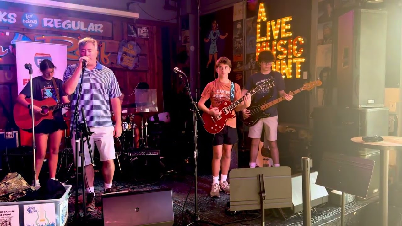 You should probably leave cover, Patrick Horan on lead guitar