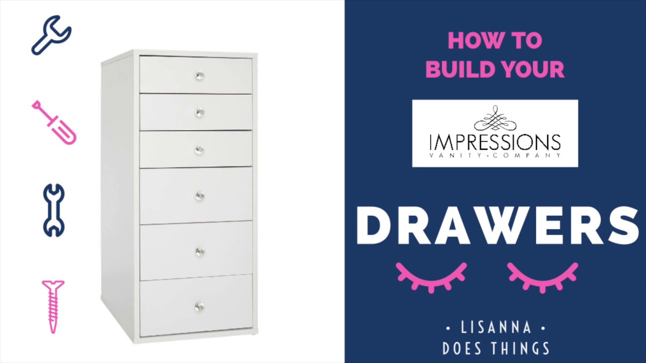 BEFORE YOU START WATCH THIS !!! HOW TO BUILD AN IMPRESSIONS VANITY CO. SLAY STATION 2.0 DRAWER