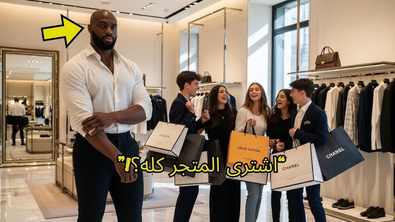 مراهق ثري سخر من “بيغ شاك” في مول فاخر… وبعد دقائق تجمّد حين اشترى المتجر كله! | نهاية مُذهلة