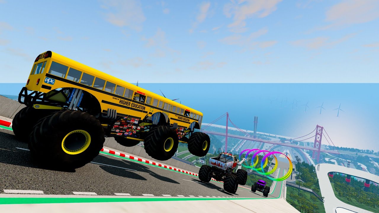 100 MPH Crash Test – BeamNG.drive Realism Test #054😱😱😱