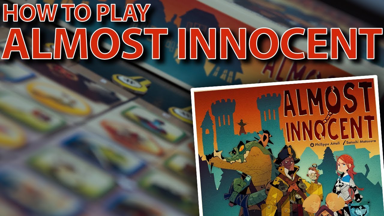 Almost Innocent | How To Play in 8 Minutes! | Cooperative Deduction Board Game for 2 - 4 Players