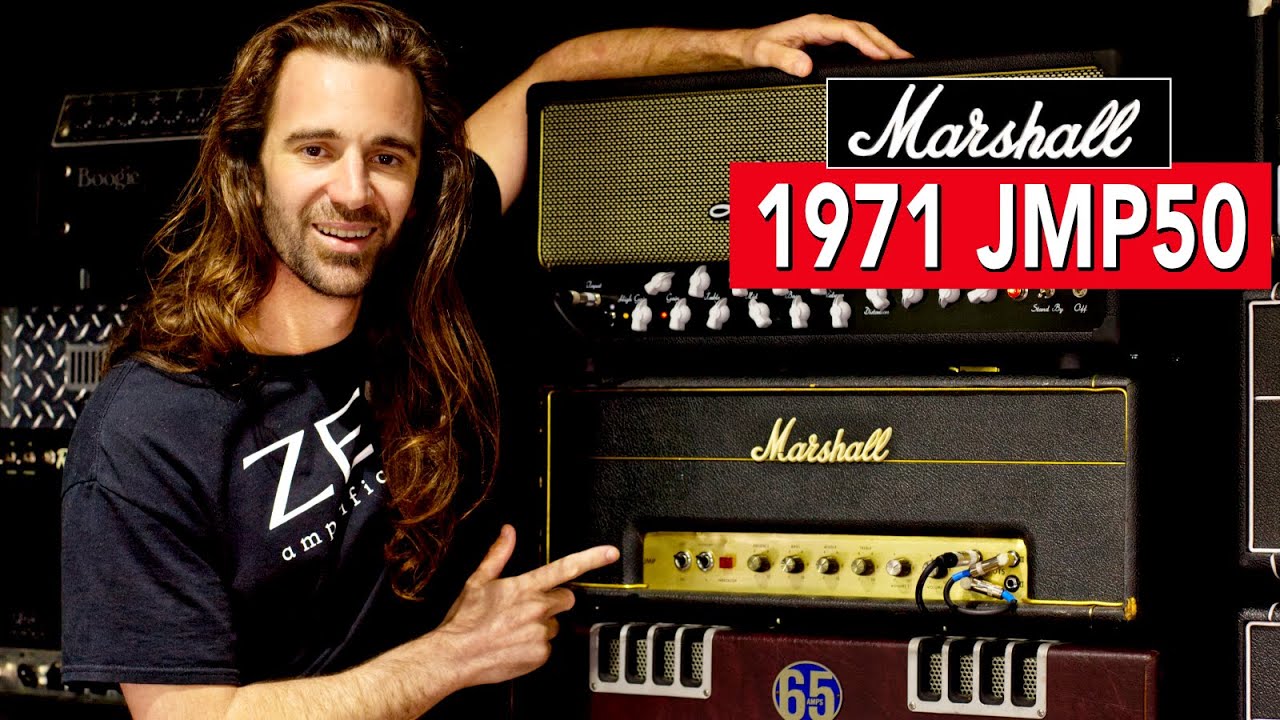 Marshall JMP50 Smallbox 1971 Bass ⚡️ ZEN Amp Vault Ep04 ⚡️ Timeless Plexi tones