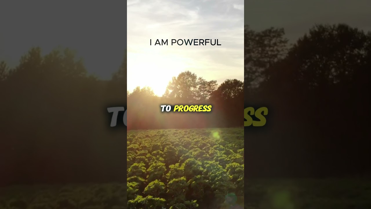 ⚡I AM POWERFUL Focus Affirmations 60 Seconds