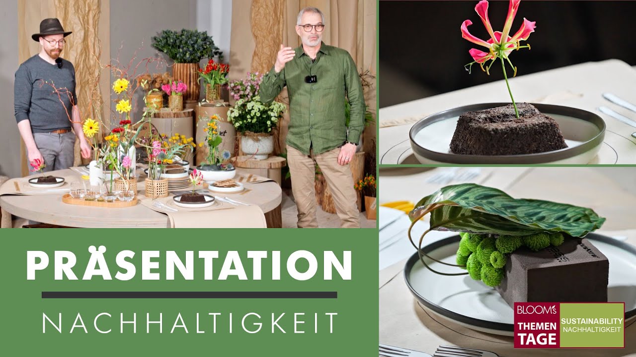 Nachhaltig präsentieren - Thementage 