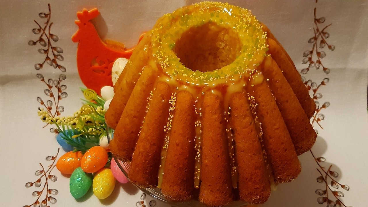 🍰 Pyszna babka z białym serem - Puszek na talerzu