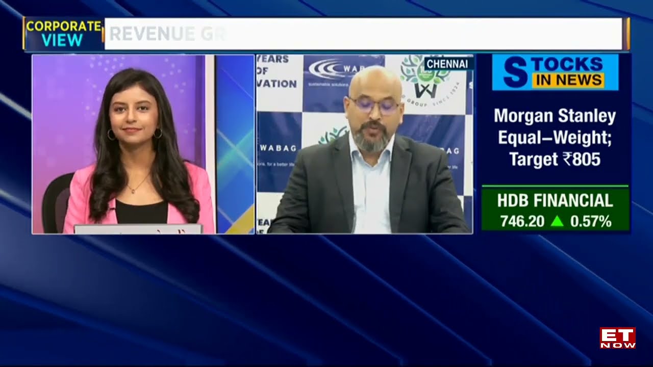 ET Now interviews WABAG Group CFO on major Nepal water project