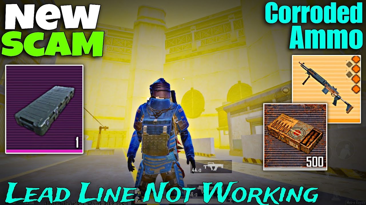 omg Lead Line Not working, i almost died in Radiation Zone🥶| PUBG METRO ROYALE 