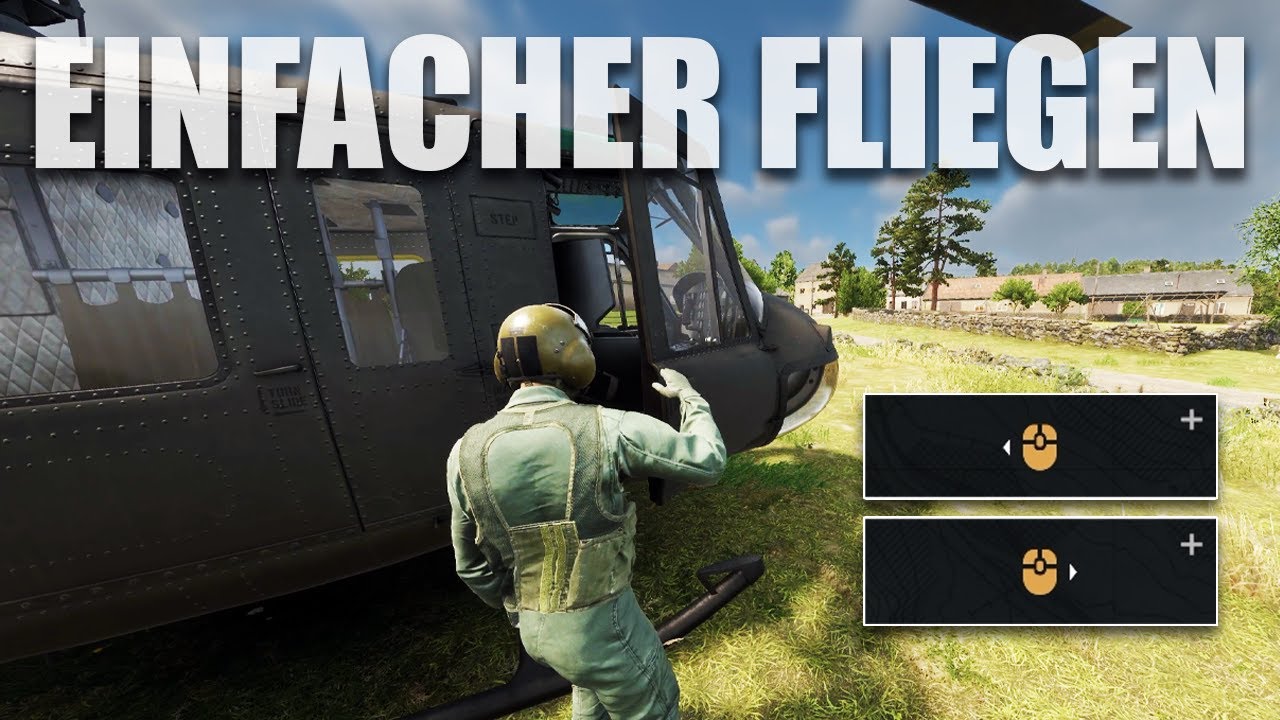 Einfache Helikopter Steuerung am PC ➡️ Arma Reforger