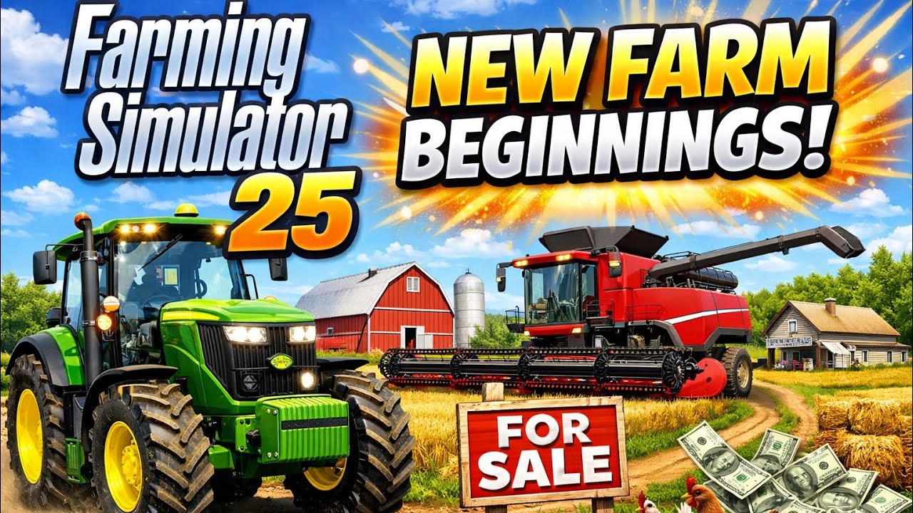 we got the dealer farming simulator 25 EP 5