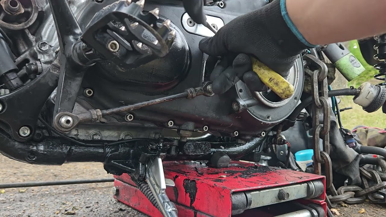 Sportster Forward Controls installation ,2004 and up.