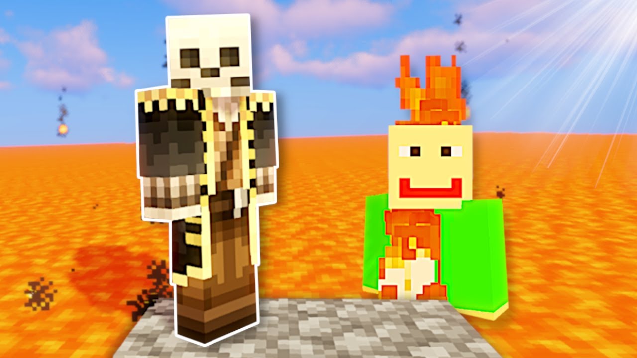 LAVA IS RISING & WE MUST ESCAPE! - Minecraft Multiplayer Gameplay