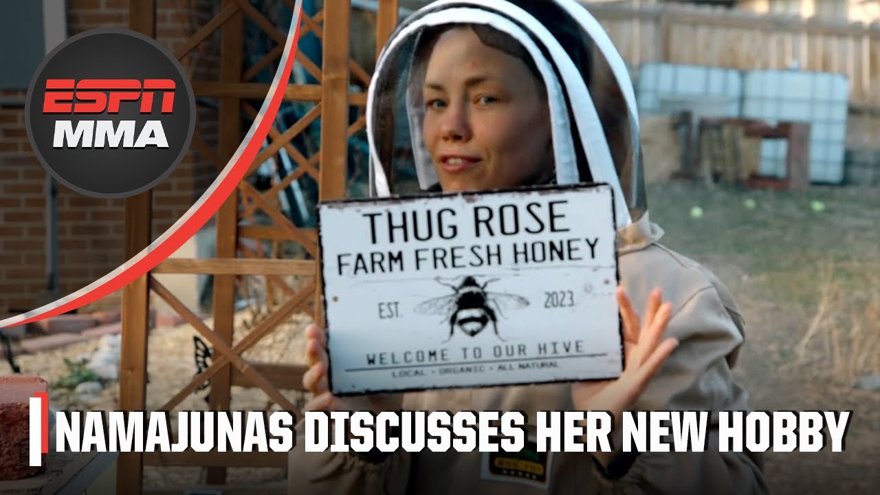 Beekeeping with Thug Rose 🐝 | ESPN MMA
