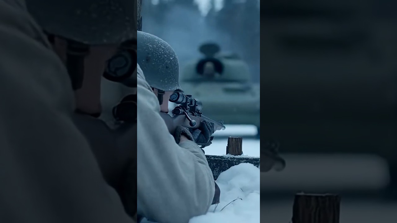 WW2 &mdash; The German Sniper Who Fired as the Tank Hatch Sealed Tight #ww2 #dday