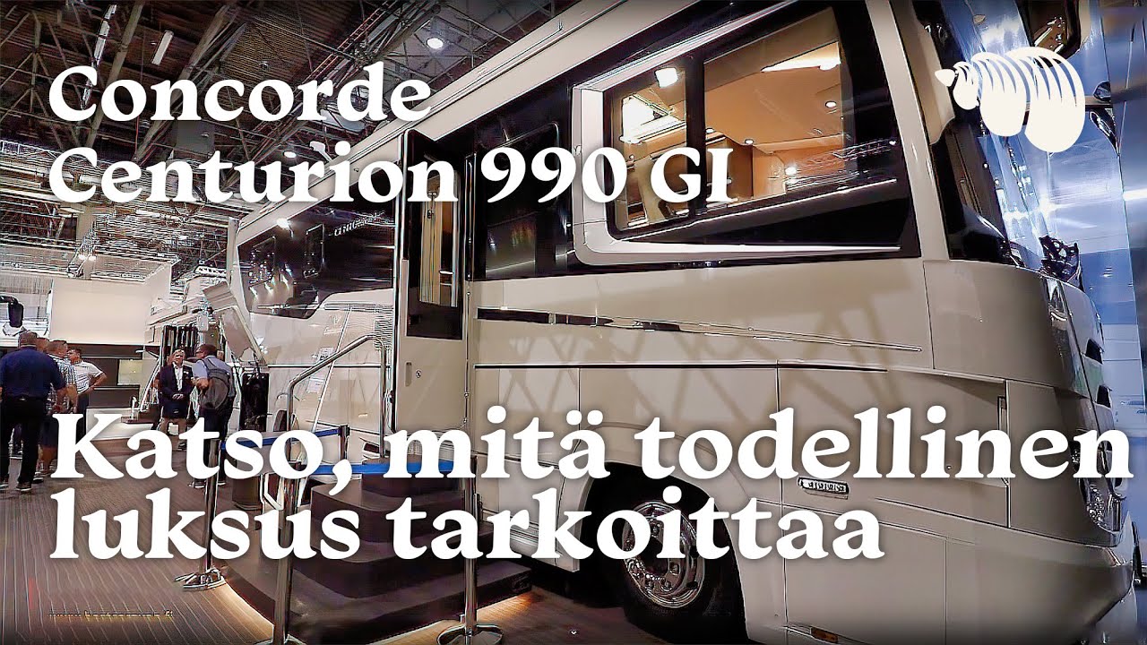 Best-Caravan esittelee: Concorde Centurion 990 GI