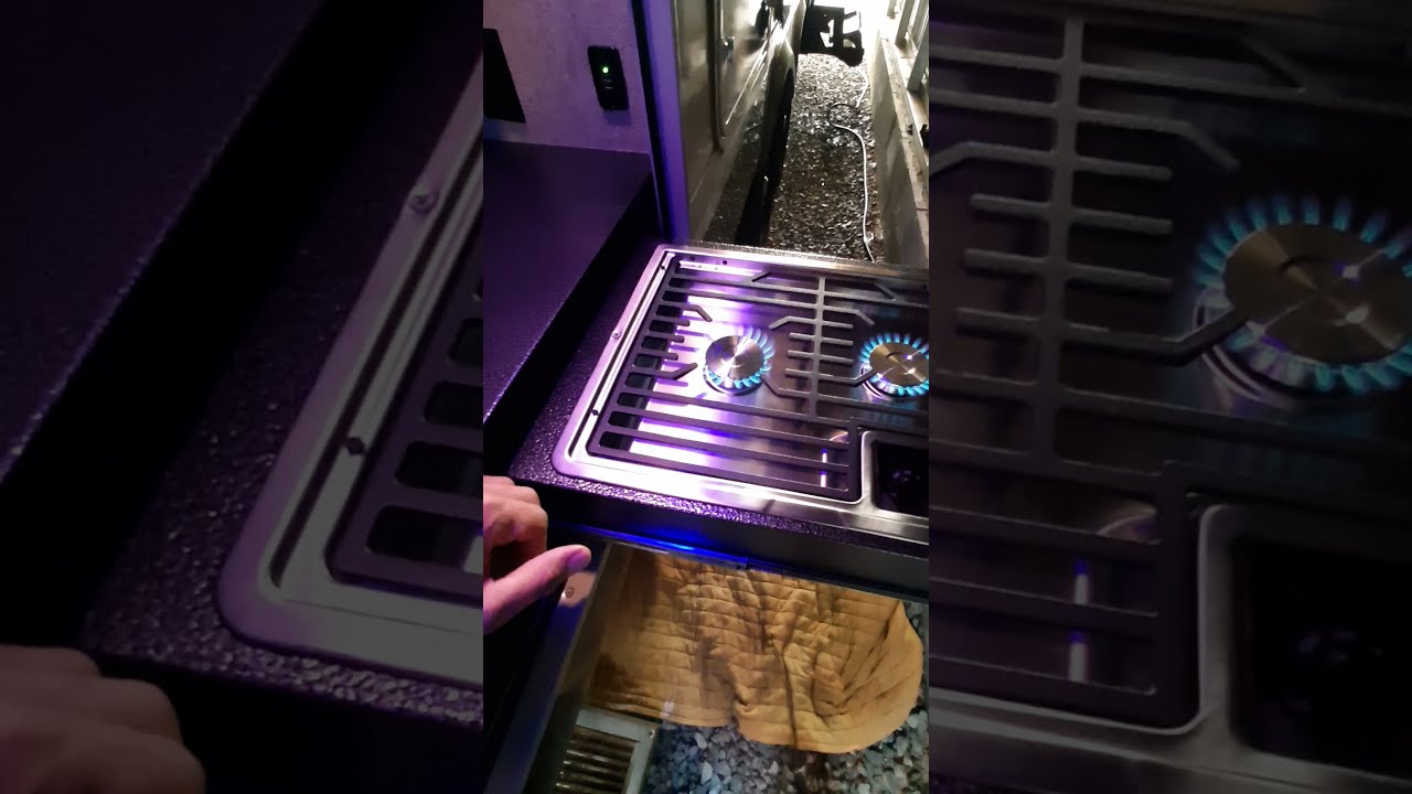 RV Cook top upgrade