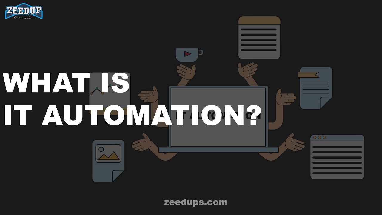 What is IT Automation ? Animated 3D Video | Zeedup