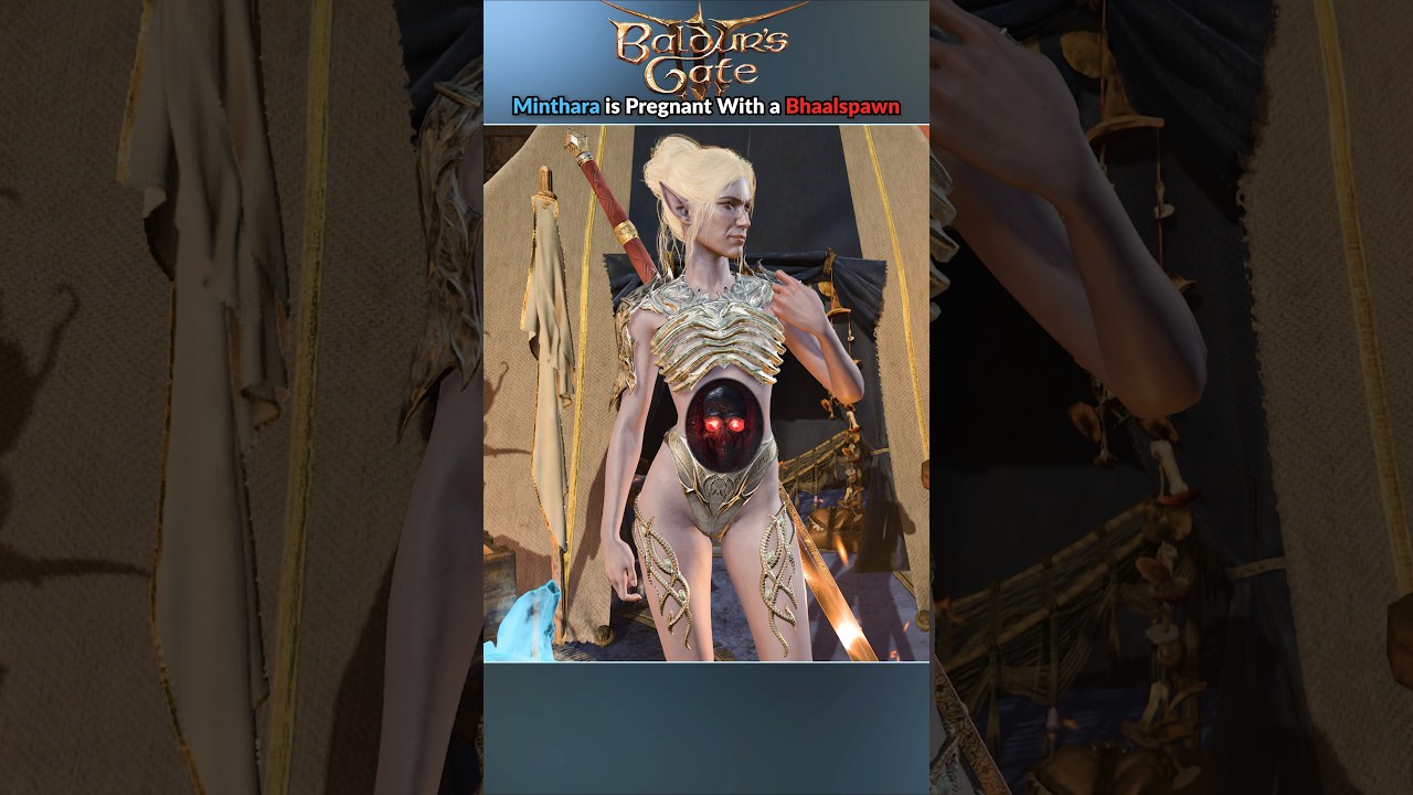 Minthara is pregnant with a Bhaalspawn - Baldur's Gate 3