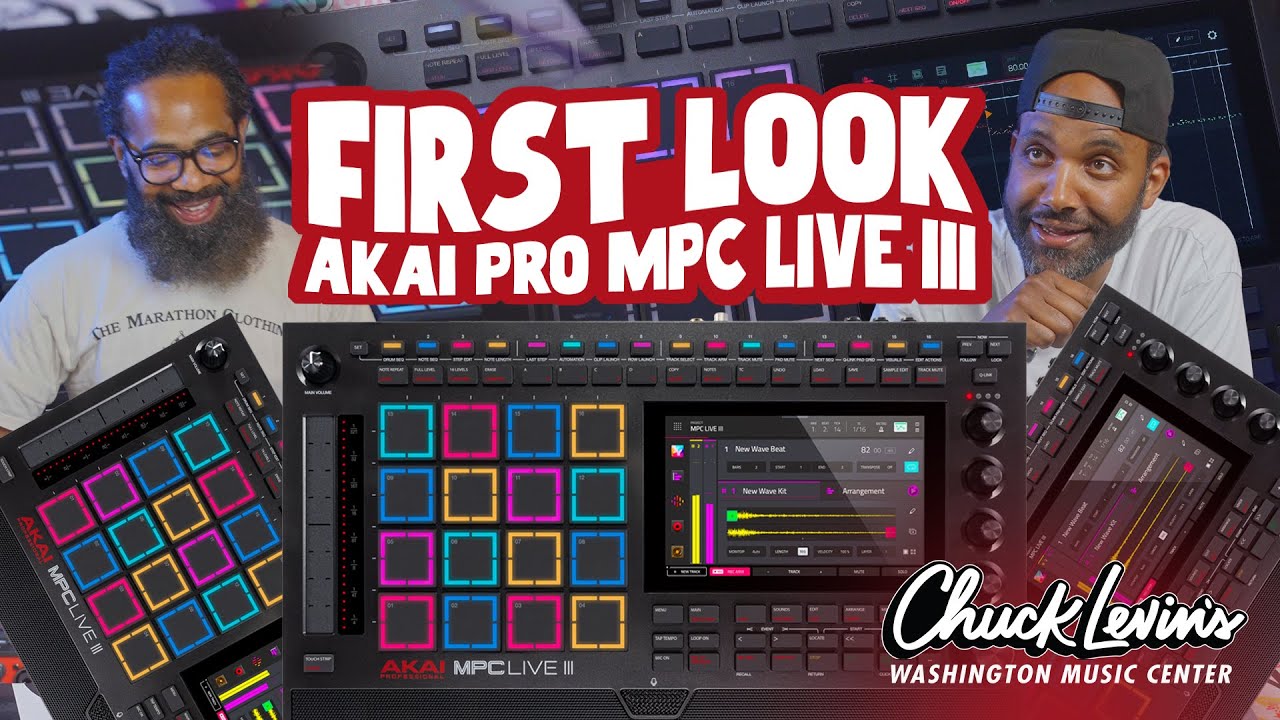 Первый взгляд на новый Akai MPC Live III | Реальные реакции!
