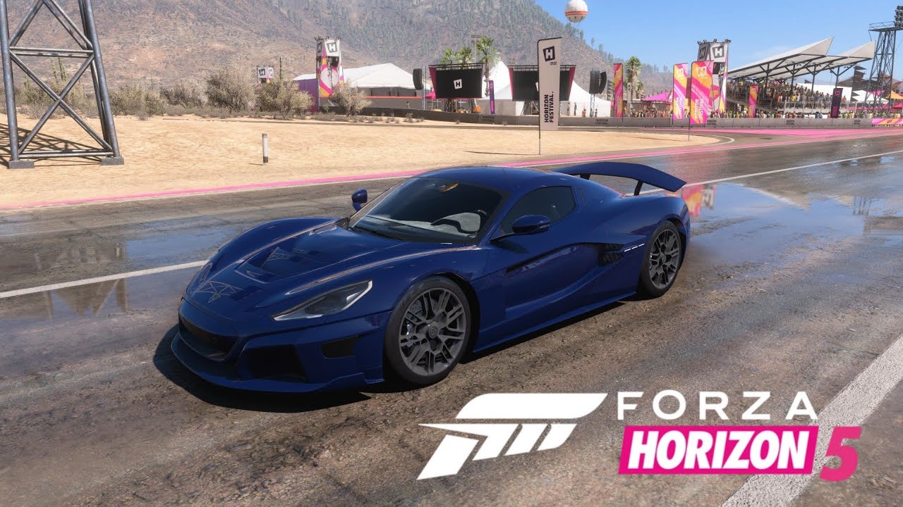 فورزا هورايزن 5| تجربة وتعديل سيارة ريماك نيفيرا موديل 2021 (Rimac Nevera) #ForzaHorizon5