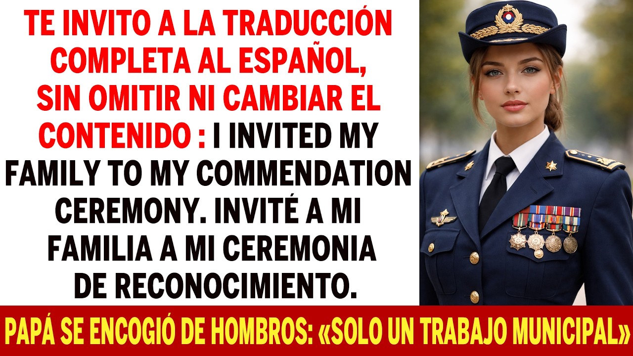 Mi Papá Llamó Mi Reconocimiento “Solo Un Trabajo Municipal