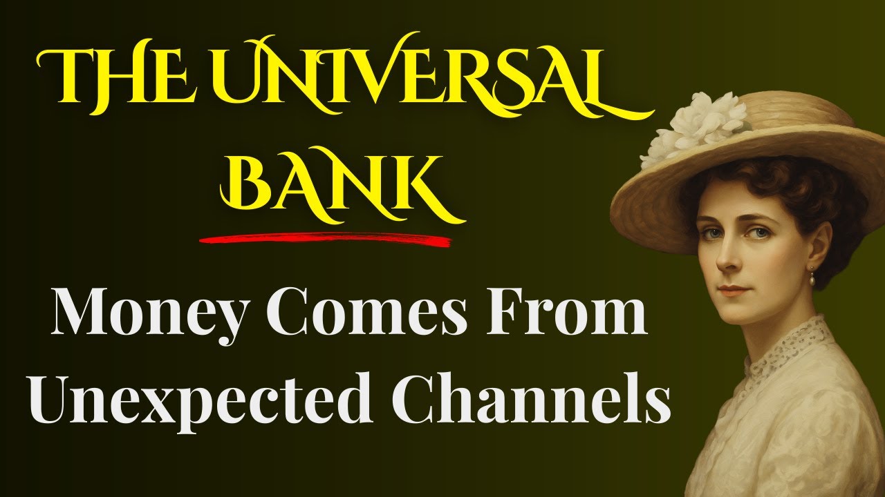 I Am Linked with the Universal Bank - Florence Scovel Shinn Money Affirmations
