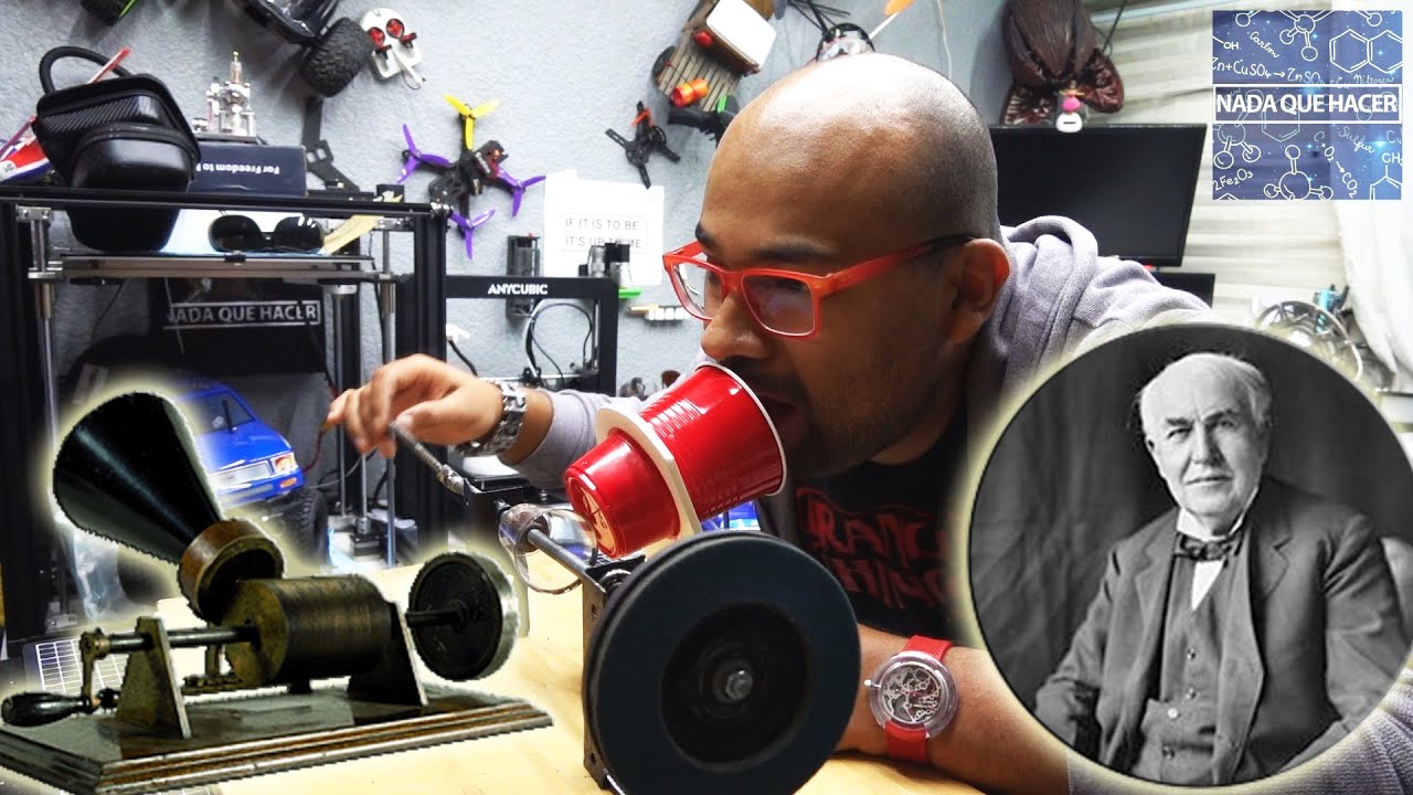 COMO HACER GRABADOR DE VOZ MECÁNICO WOW, UN FONÓGRAFO CASERO | NQUEH