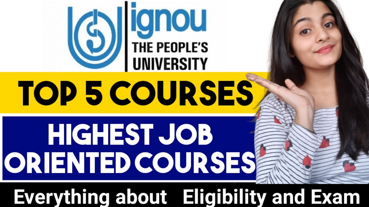 IGNOU Best 5 courses after graduation ||Highest paying career 🎓||IGNOU courses||