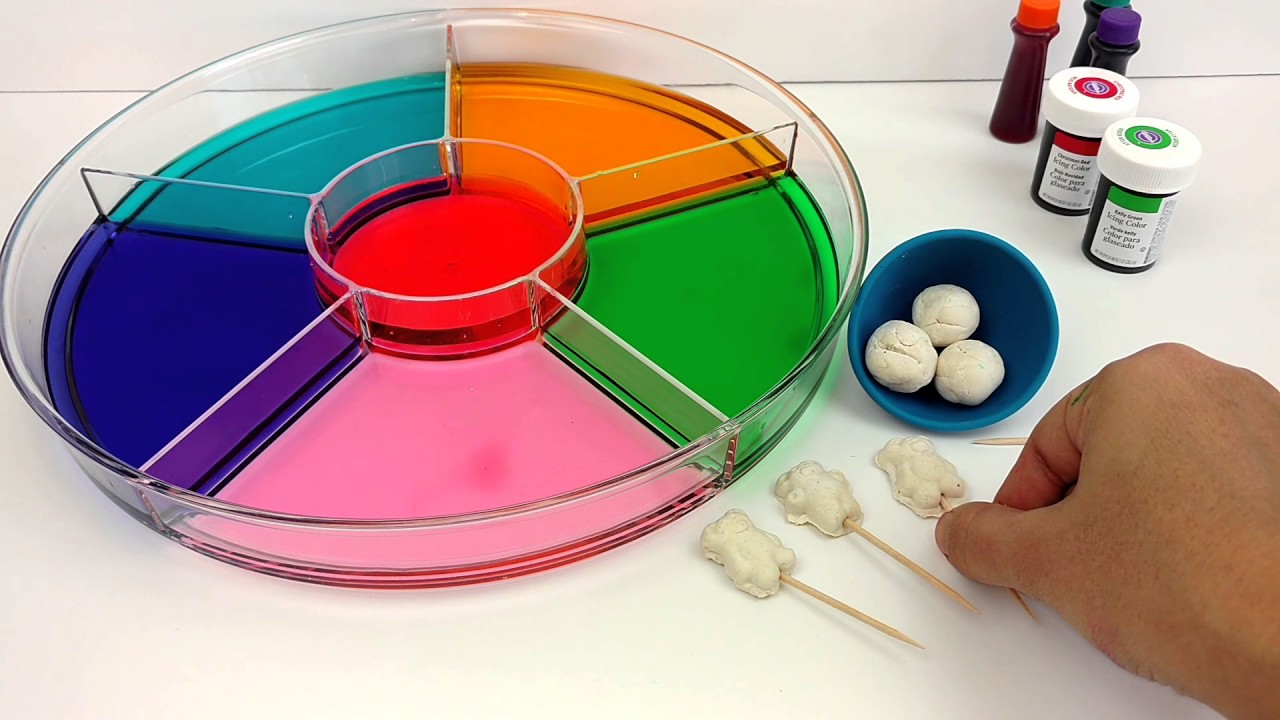 DIY Play-Doh Gummy Teddy Bears: Creative Color Mixing & Shimmer Fun!