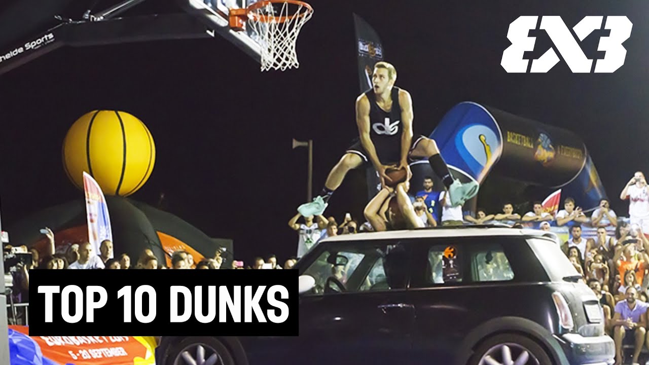 Top 10 Dunks 2015 - FIBA 3x3 Basketball