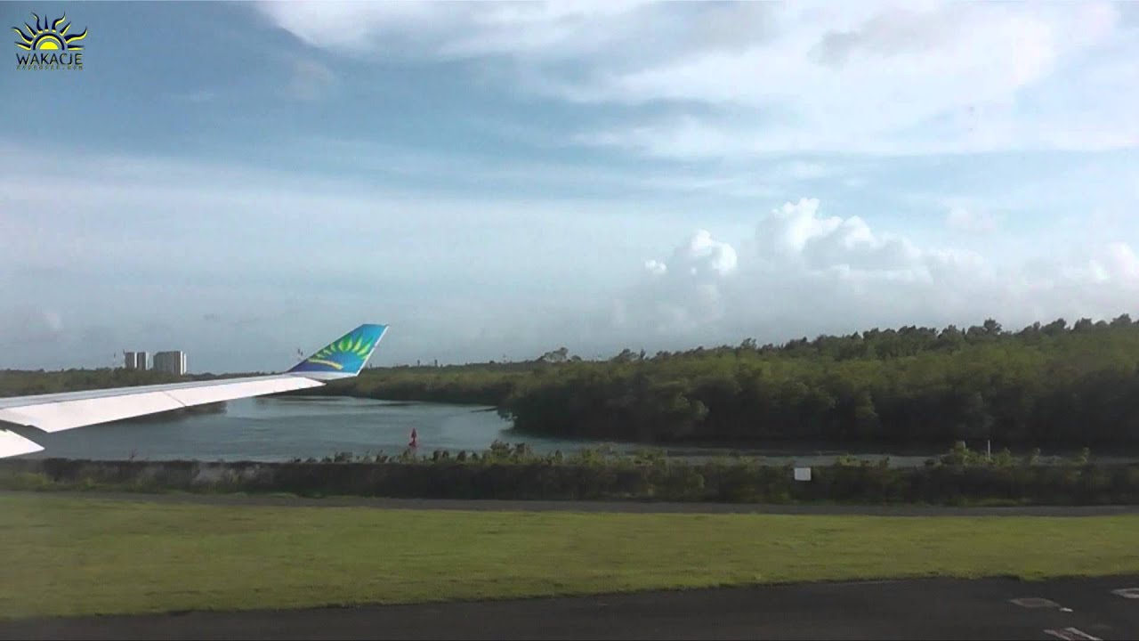 Guadeloupe - Aircariabes  take off - Pointe-a-Pitre (PTP) to Paris Orly (ORY)