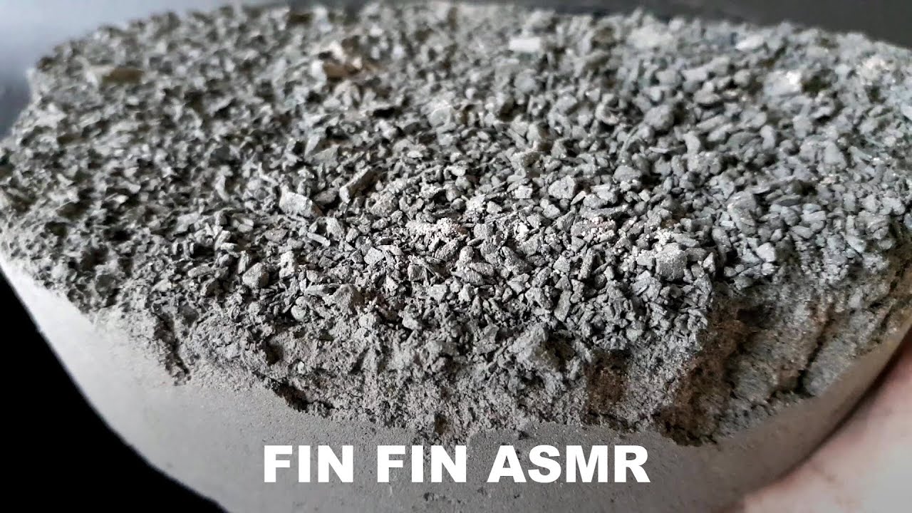ASMR : Soft Cecoal Chunks and White Sand Crumble+Shaving #330