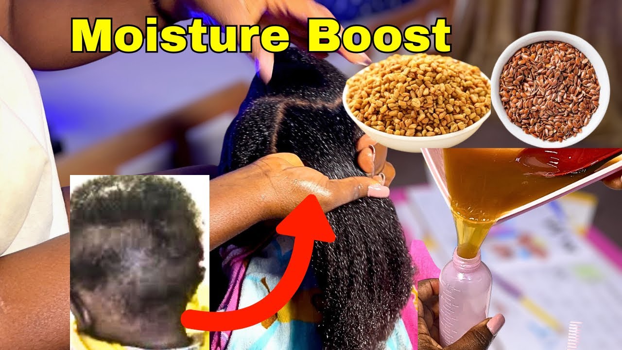 This DIY Flaxseed And Fenugreek Gel Changed Her Hair Game. The slip 😳