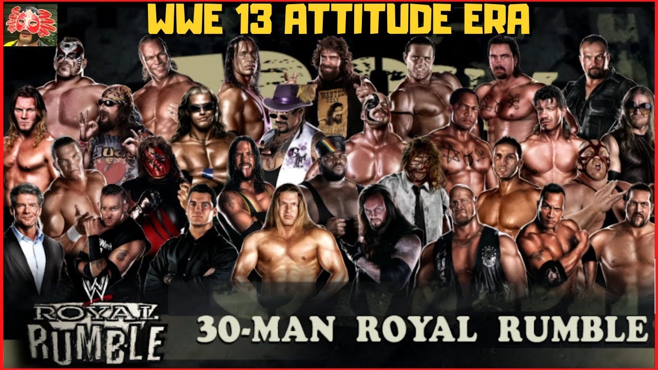 WWE 13 Attitude Era Royal Rumble (PS3)