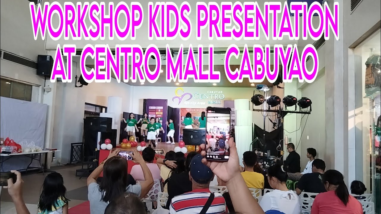 PRESENTATION KIDS WORKSHOP AT CENTRO MALL CABUYAO #trending #fyp