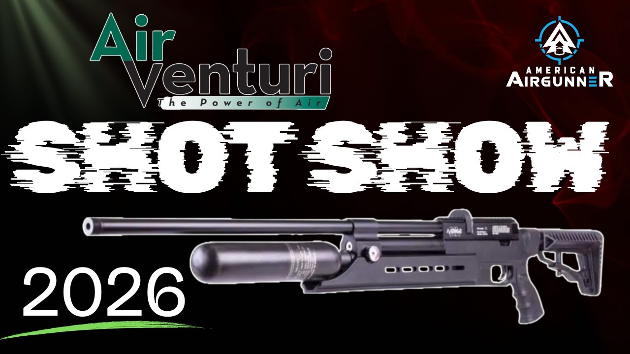 .30 Caliber AVENGE XL by AirVenturi: Shot Show 2026  4K