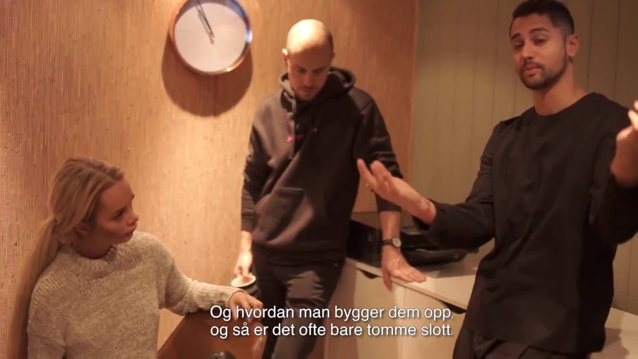 Sophie Elise og Karpe Diem snakker om Hus Hotell Slott brenner