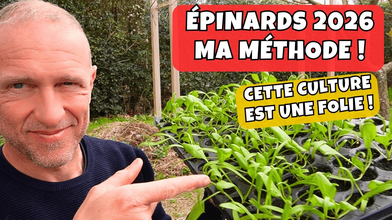 &Eacute;pinards au potager ► Comment je m'y prends pour bien les r&eacute;ussir sur toute la saison