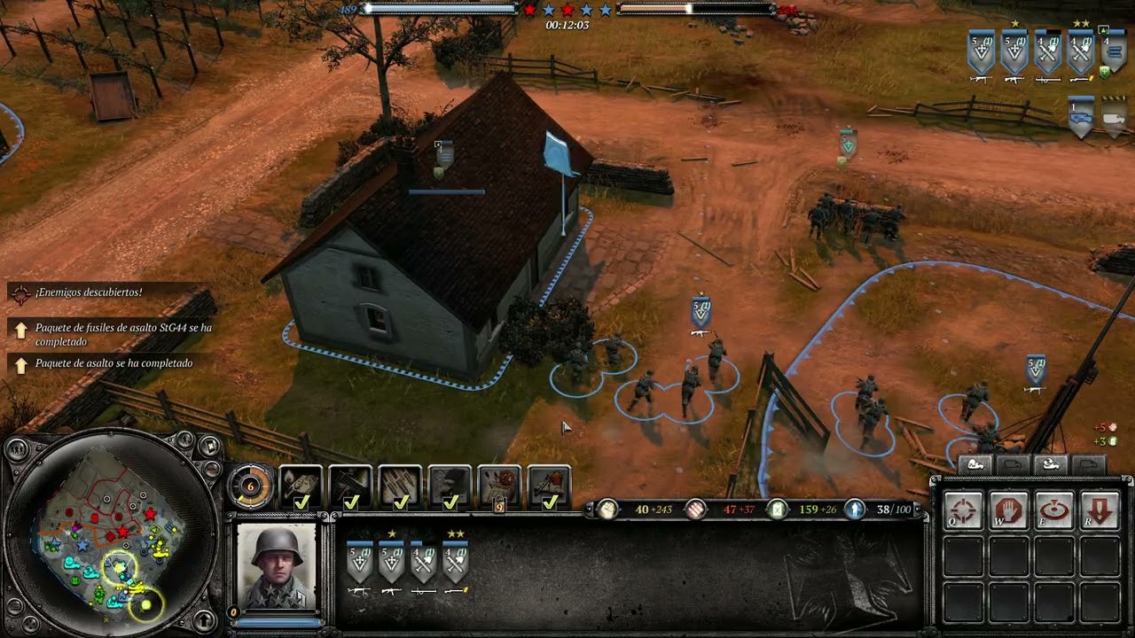Company of Heroes 2 ( OKW 3 GER 1  VS SOV 3 UKF 1 ) 117 MULTI