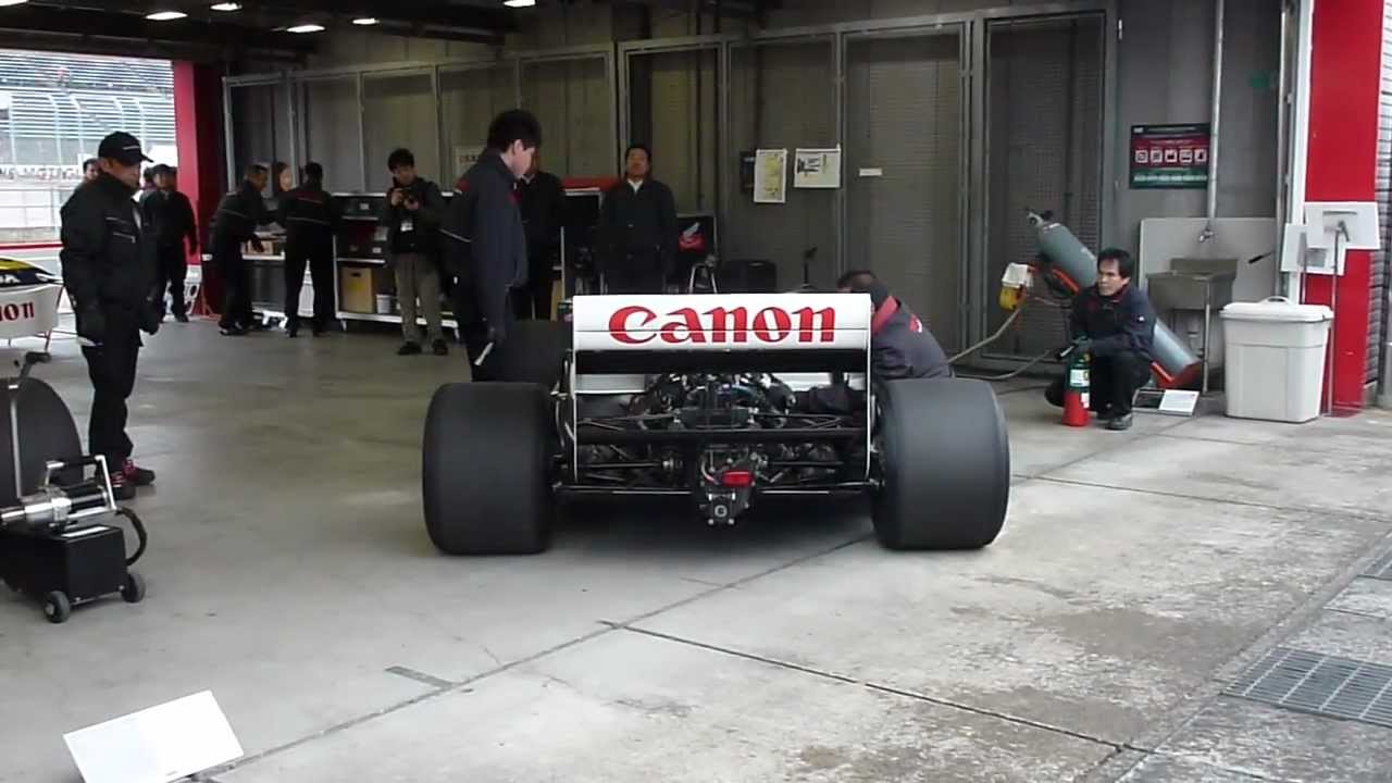 Honda Racing THANKS DAY 2012 ＃1　ウイリアムズホンダFW11 F1 Extreme sound ホンダF1サウンド
