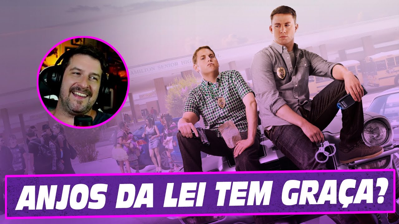 Tentando rir com Anjos da Lei