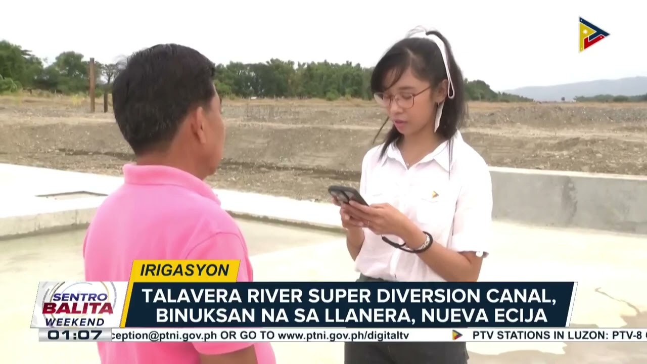 #SentroBalitaWeekend | Halos 40 hectares ng sakahan sa Llanera, Nueva Ecija...